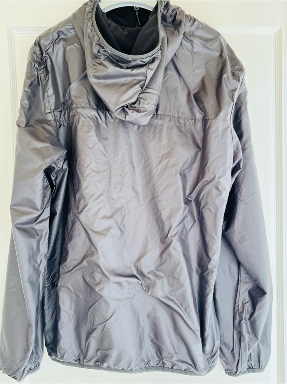 The North Face Reversible Full Zip Jacket Black Fleece Nylon Men’s Large - Picture 5 of 10